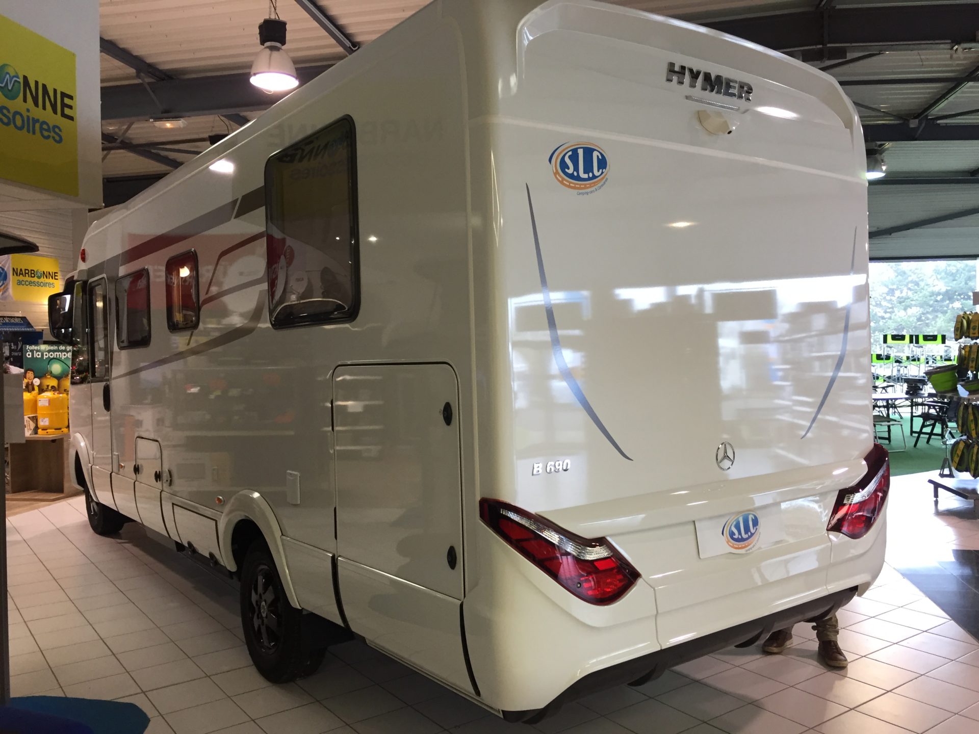 Hymer Classe B Mc I Neuf De Mercedes Camping Car En Vente