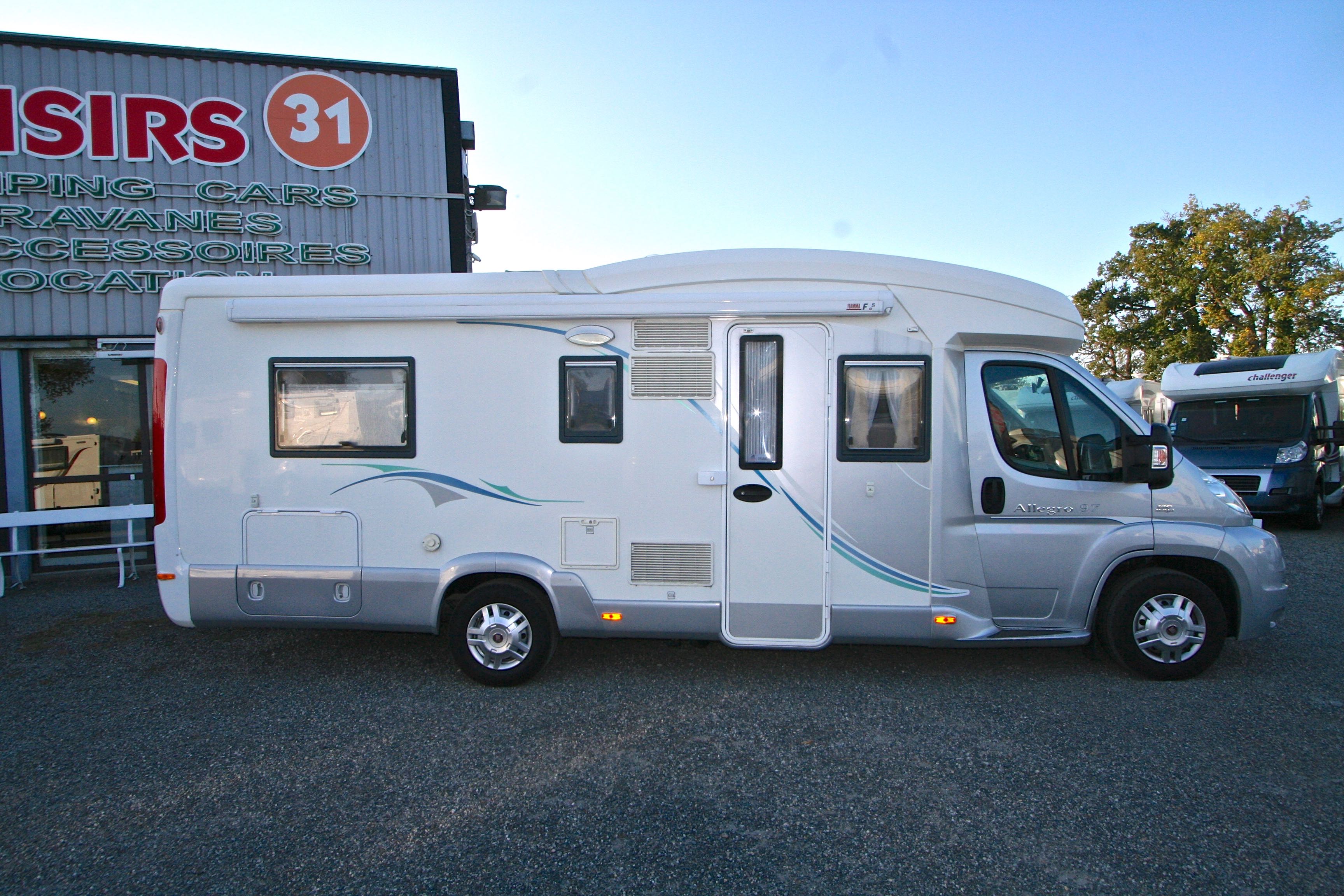 Chausson Allegro Occasion De Fiat Camping Car En Vente