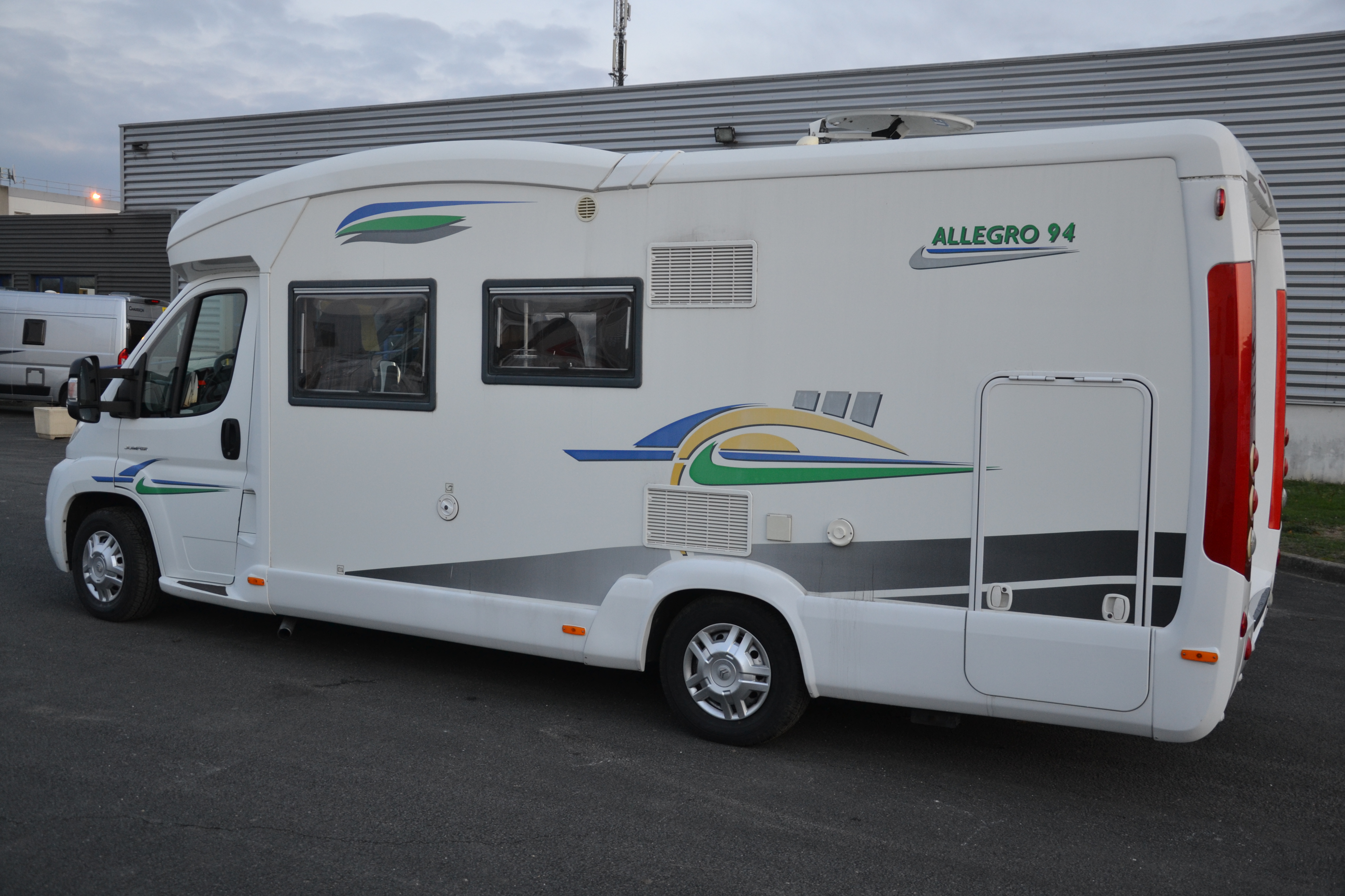 Chausson Allegro Occasion De Citroen Camping Car En Vente