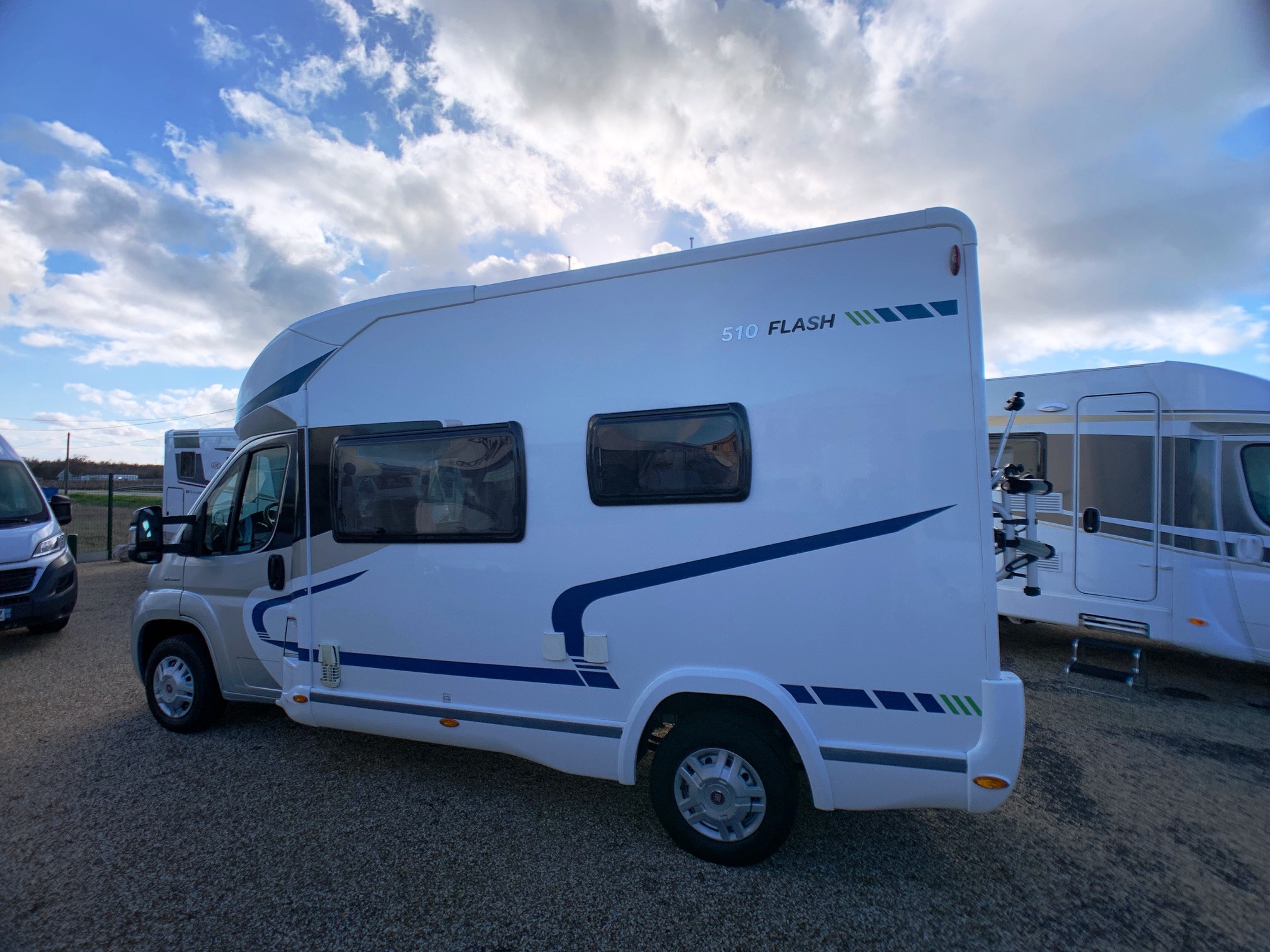 Chausson Flash Occasion De Fiat Camping Car En Vente