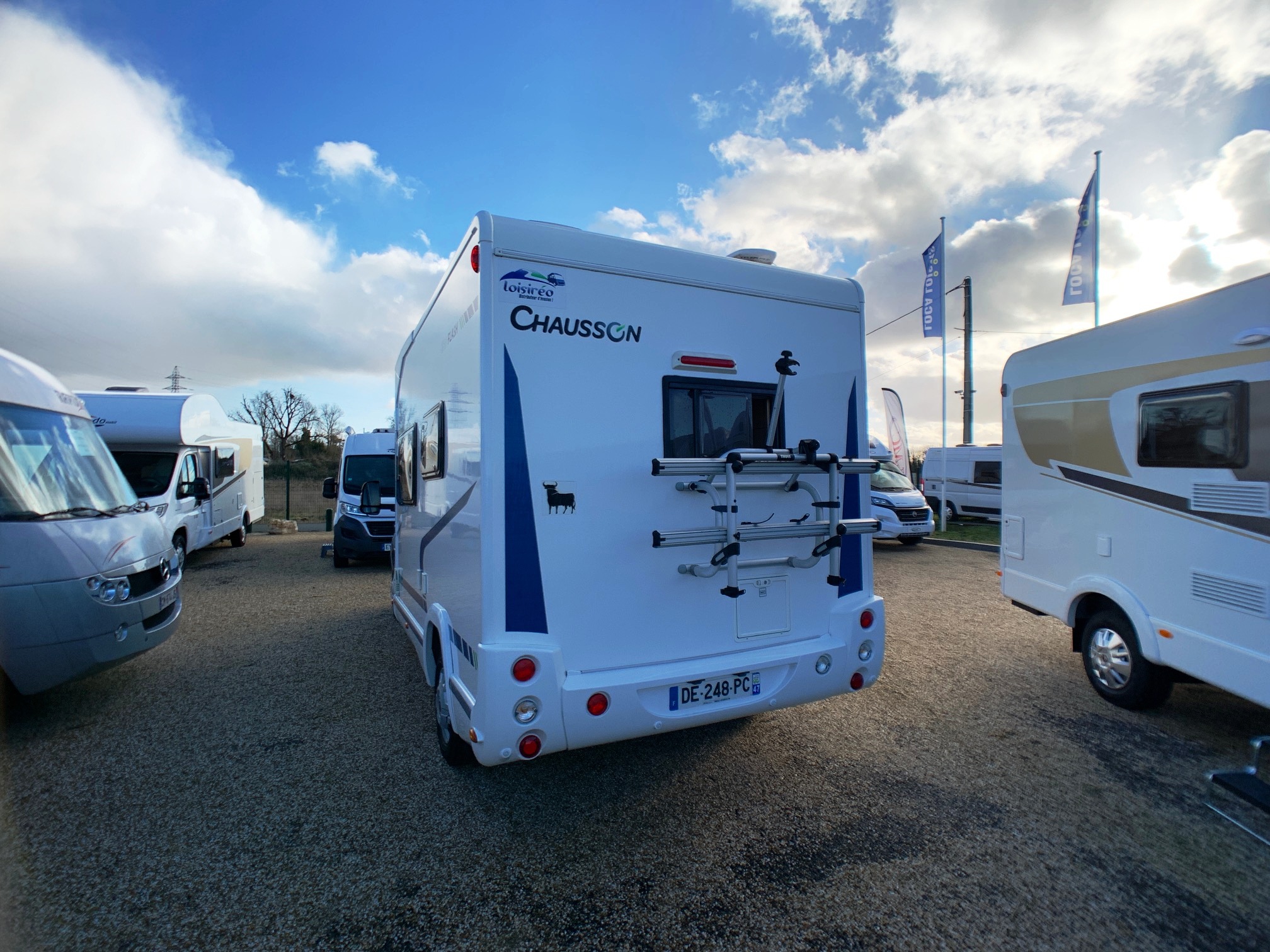 Chausson Flash Occasion De Fiat Camping Car En Vente