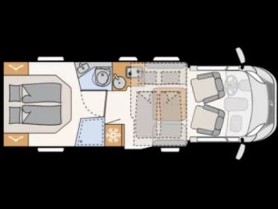 Dethleffs Just T 7052 DBL CAMP ACTIVE
