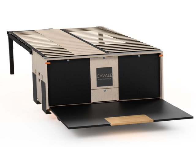 MALLE DE VOYAGE CAVALE CAMPINANBULLE - Photo 3