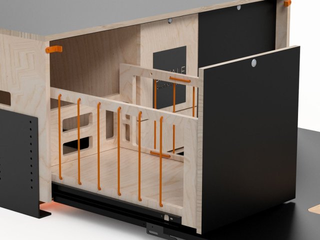 MALLE DE VOYAGE CAVALE CAMPINANBULLE - Photo 5