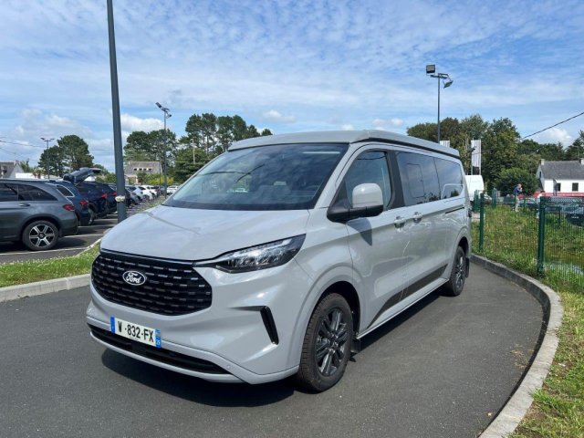 Stylevan Belize OFFRE SPECIALE NEW TRANSIT CUSTOM long BVM 2.0L 136ch Gris Matter - Photo 8