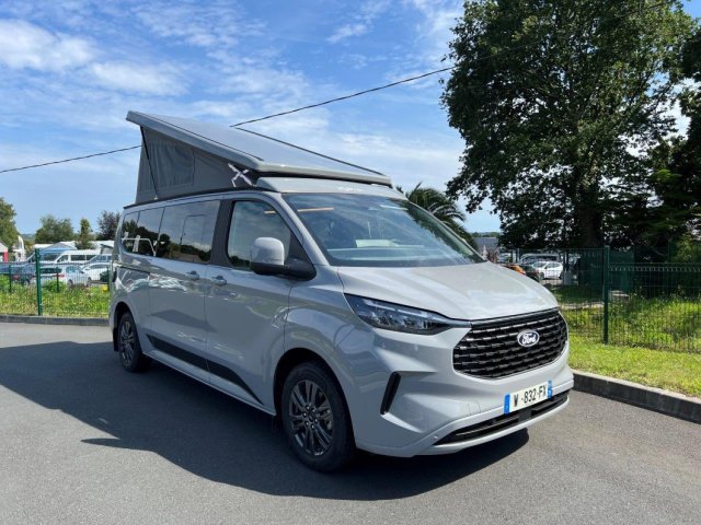 Stylevan Belize NEW TRANSIT CUSTOM long BVM 2.0L 136ch Gris Matter
