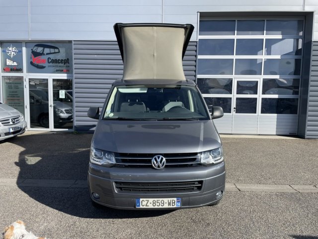 Volkswagen California Beach VW T5 2.0L TDi 140Ch Gris 155mkm - Photo 4