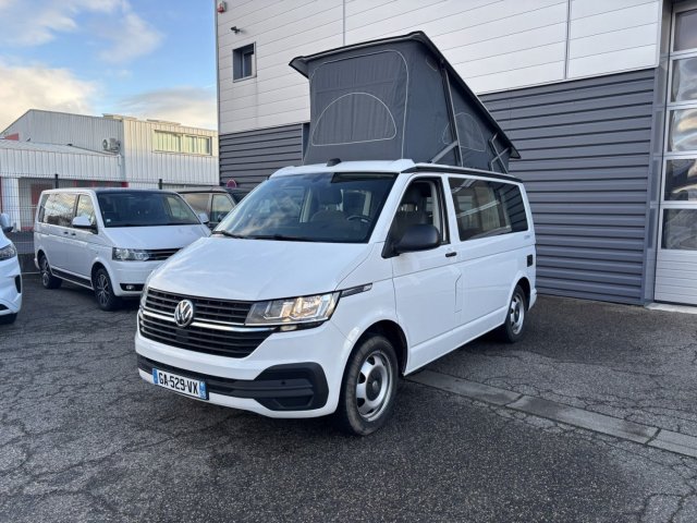 Volkswagen California Coach VW T6.1 Coast 2.0L Tdi 150Ch Blanc auto Français - Photo 3