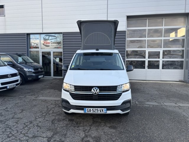 Volkswagen California Coach VW T6.1 Coast 2.0L Tdi 150Ch Blanc auto Français - Photo 4