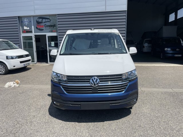 Westfalia Kepler Six VW T6.1 150ch boite DSG7 Bleu/Blanc Série LIMITEE NAVY N°5!!!! - Photo 18