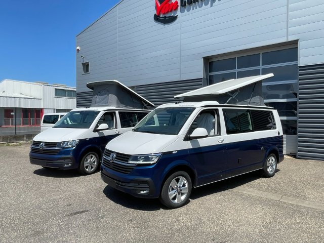 Westfalia Kepler Six VW T6.1 150ch boite DSG7 Bleu/Blanc Série LIMITEE NAVY N°5!!!! - Photo 36