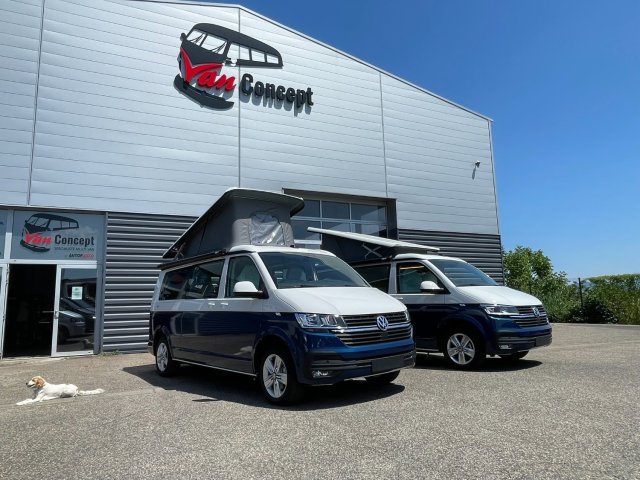 Westfalia Kepler Six VW T6.1 150ch boite DSG7 Bleu/Blanc Série LIMITEE NAVY N°5!!!! - Photo 39