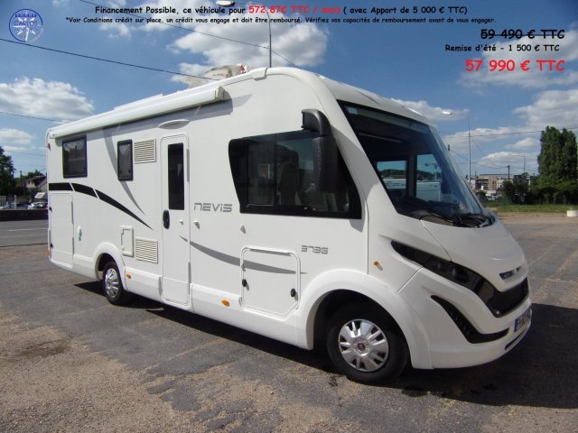 Mc Louis Nevis 373 5 Couchages / 5 Places Carte Grise 10 000 Kms Occasion