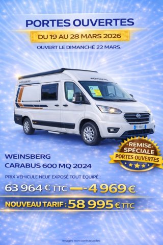 Achat Weinsberg CaraBus 600 MQ Occasion