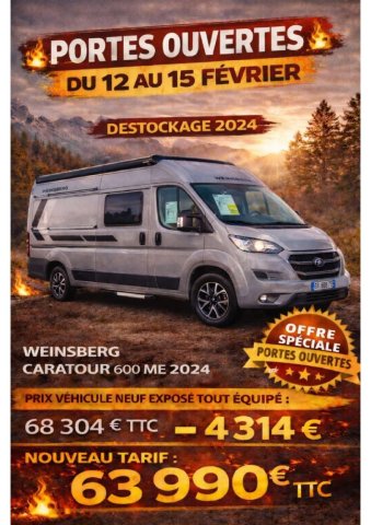 Weinsberg CaraTour 600 ME Neuf