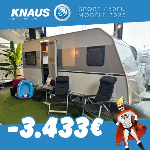 Achat Knaus Sport 450 FU New design 2025 Neuf