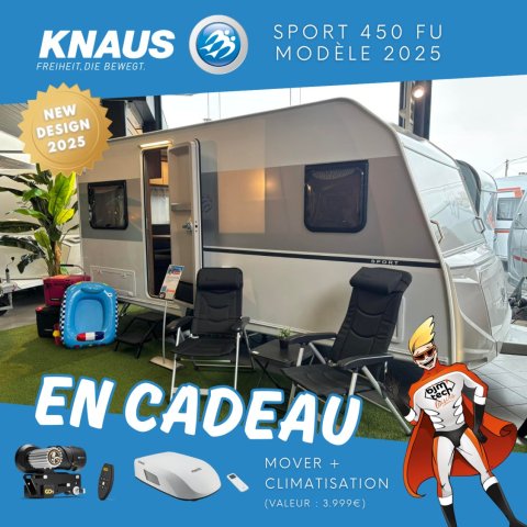 Achat Knaus Sport 450 FU New design 2025 Neuf