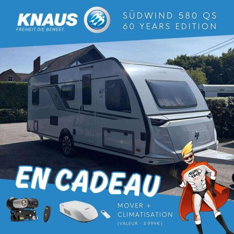 Achat Knaus Sudwind 580 QS 60 YEARS Neuf