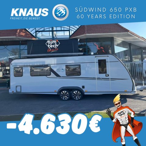 Knaus Sudwind 650 PXB 60 YEARS Neuf