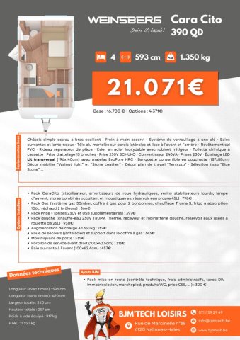 Weinsberg CaraCito 390 QD - Photo 6