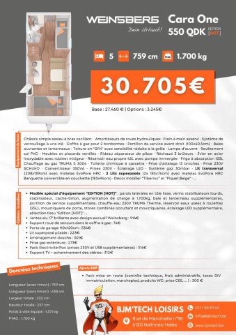Weinsberg CaraOne 550 QDK EDITION [HOT] - Photo 10