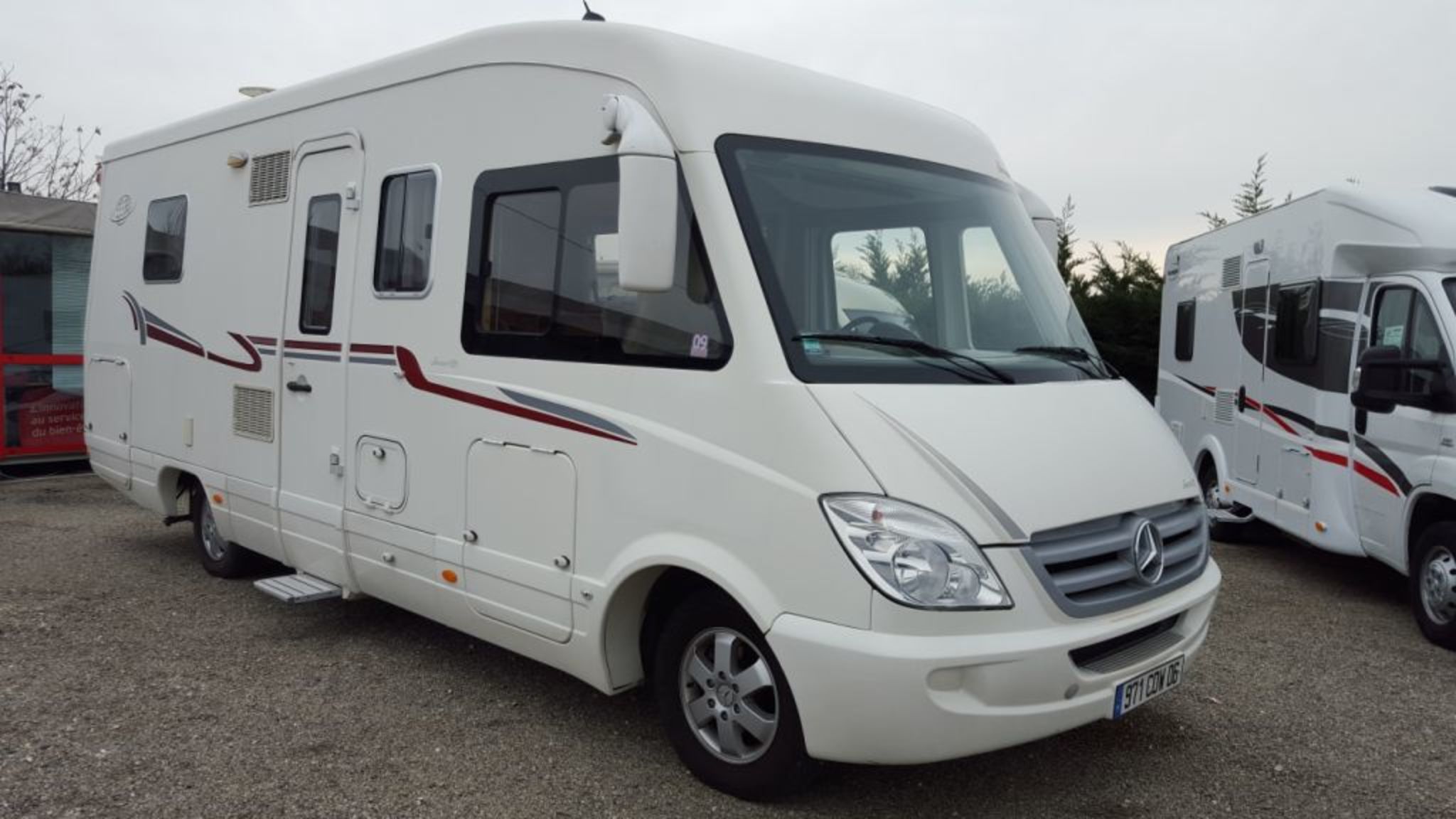 Le Voyageur Lvx 8 occasion de 2009 - Mercedes - Camping ...