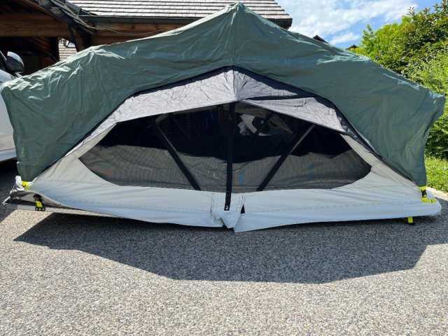 Tente de toit 2 places Decathlon - Photo 1
