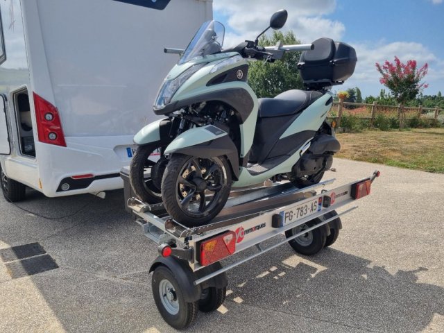 Achat Remorque transversale neuf « YORemorque + TRICITY 125 Marque YAMAHA Occasion