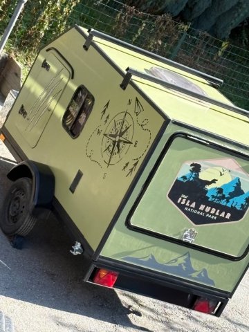 Caravane Teardrop Jurassic park Occasion