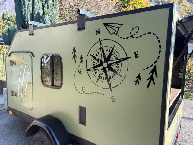 Caravane Teardrop Jurassic park - Photo 2