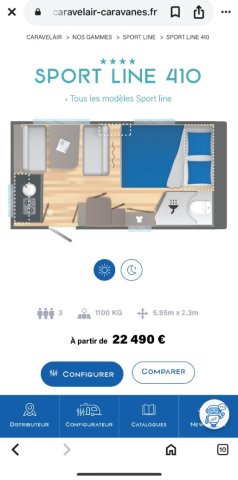 Caravelair Sport Line 410 Ambiance Sidney - Photo 10