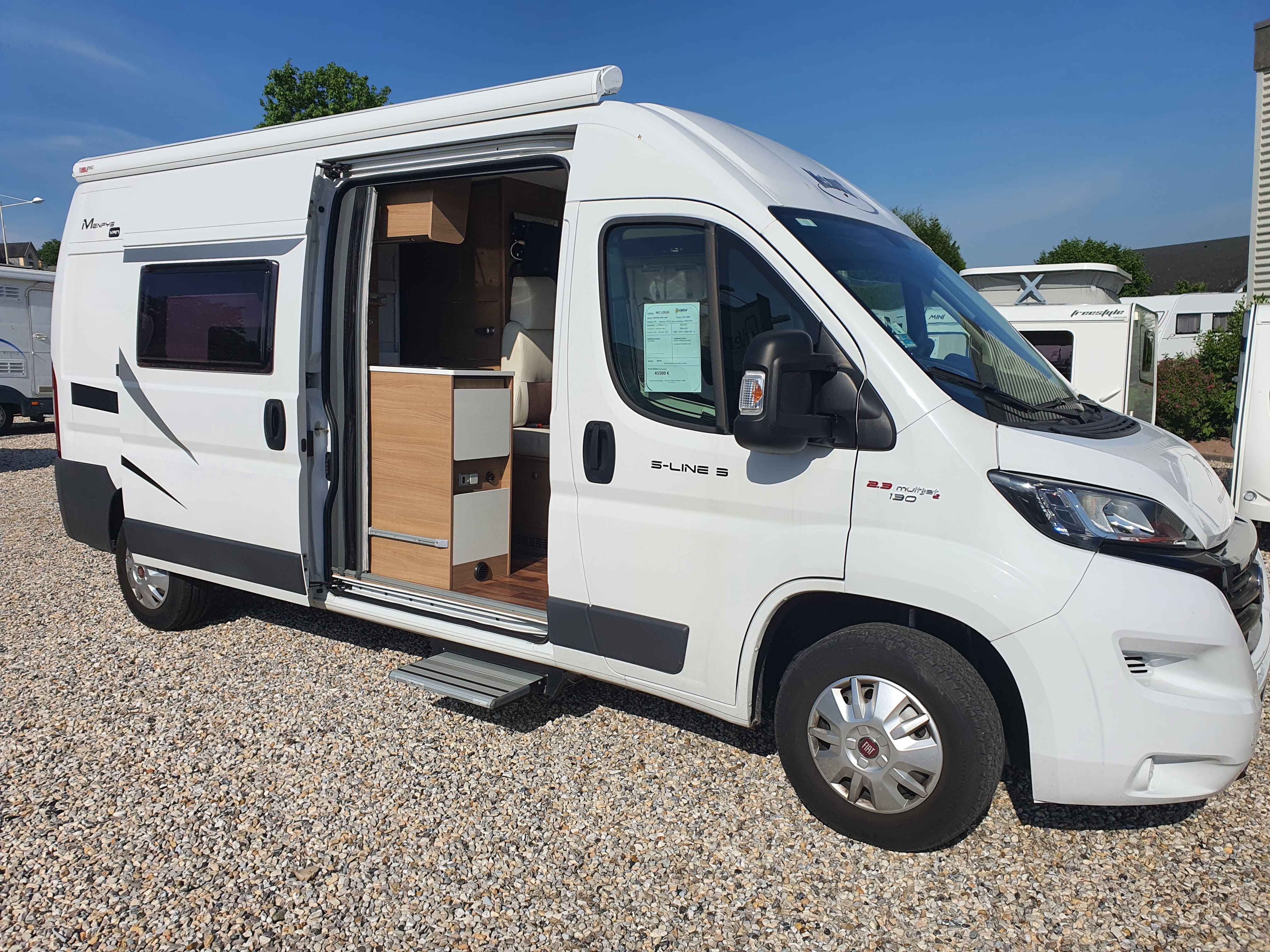 Mc Louis Menphis Van D Line neuf de 2018 - Fiat - Camping car en vente