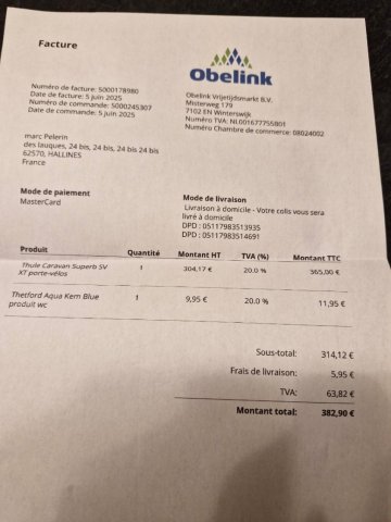 Porte vélo pour flêche de caravane - Photo 3