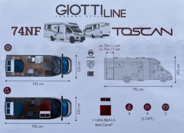 Giottiline Toscan 74 NF - Lit central haut de gamme !! - Photo 13