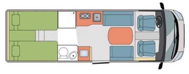 Le Voyageur Heritage LVXH 7.9 GJF - PL châssis ALKO -Lits jumeaux - Photo 16
