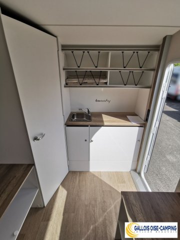 Hobby Beachy 420 caravane de style néo-rétro et légère - Photo 5