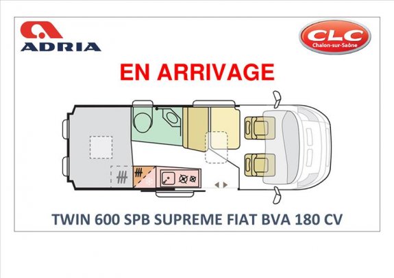 Adria Twin 600 Spb Supreme