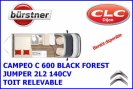 Neuf Burstner Campeo C 600 Black Forest vendu par CLC DIJON