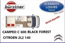 Neuf Burstner Campeo C 600 Black Forest vendu par CLC VESOUL