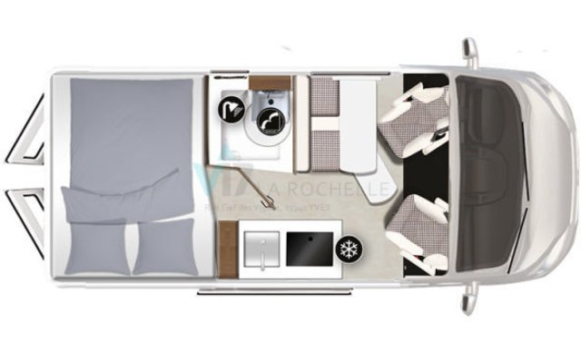 Karmann-Mobil Davis 590 Trendstyle - Photo 2