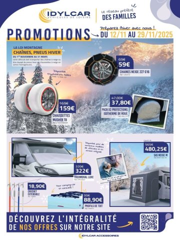 PROMOS ACCESSOIRES NOVEMBRE 2025 Neuf