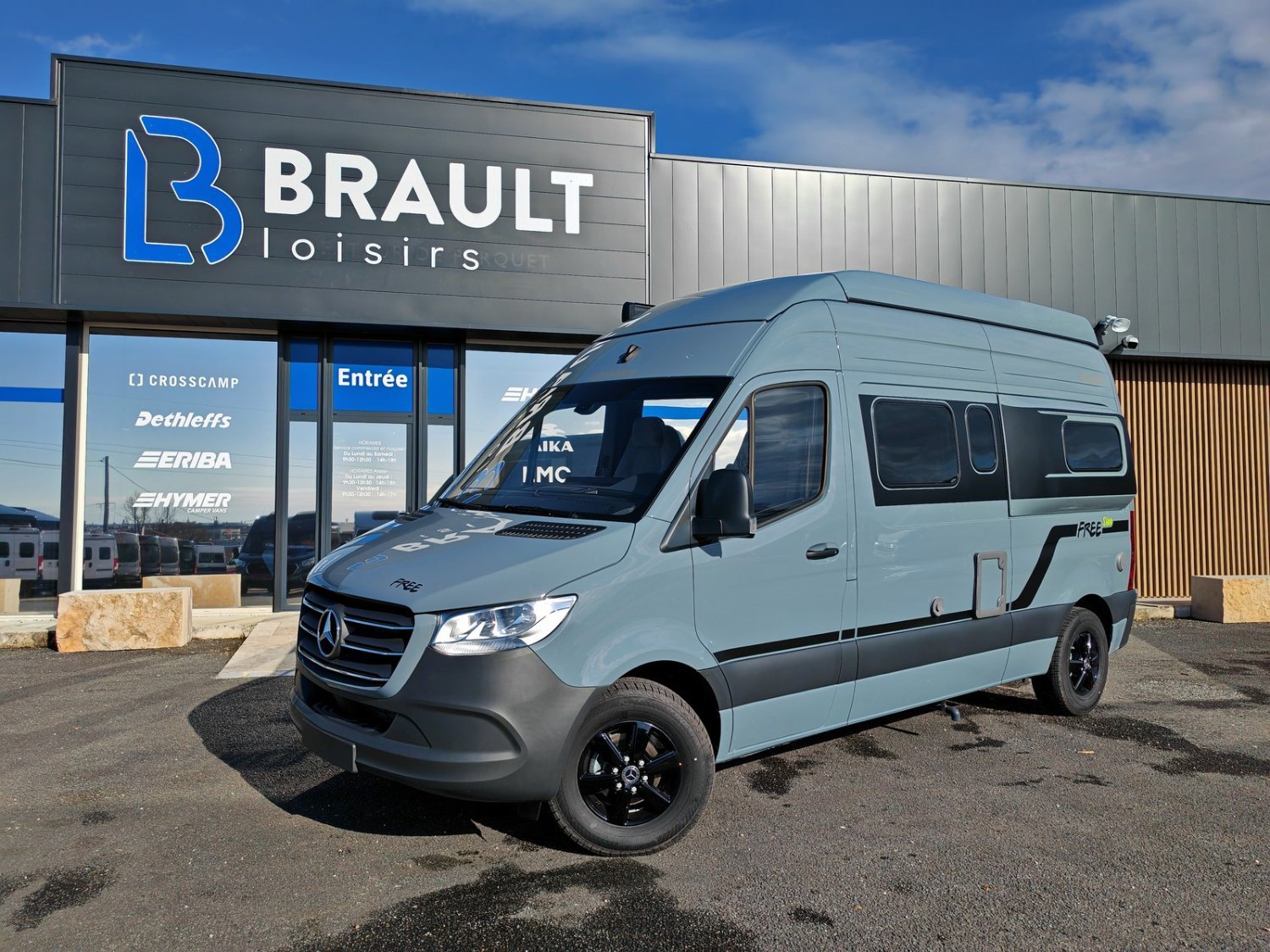 Hymer Camper Vans / Hymercar Free 600 S Campus 