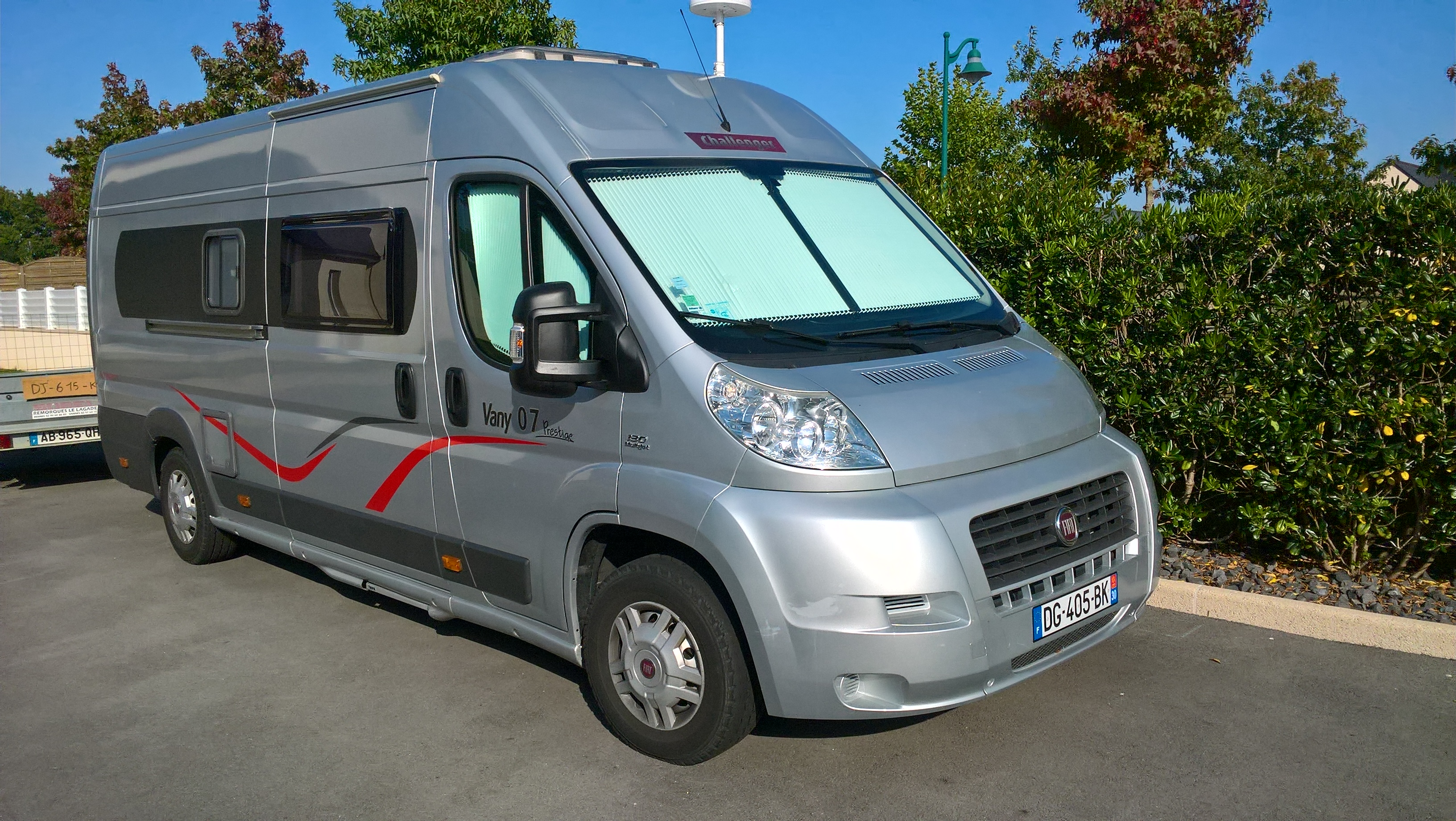 Challenger Vany 07 Prestige occasion de 2014 Fiat Camping car en