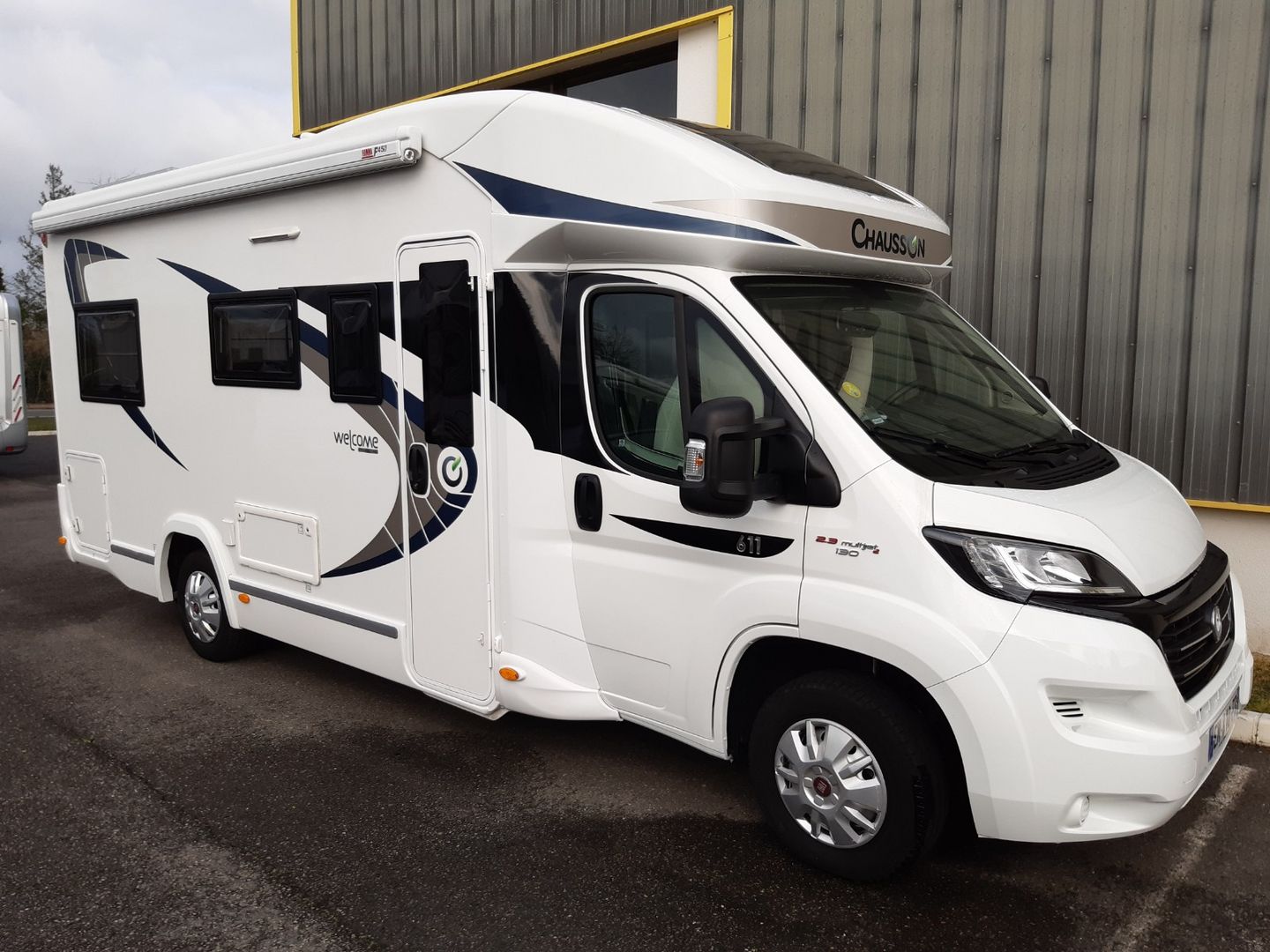 Chausson Welcome 611 occasion de 2017 - Fiat - Camping car en vente à ...