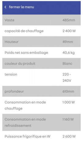 Clim quippon 2600 - Photo 5