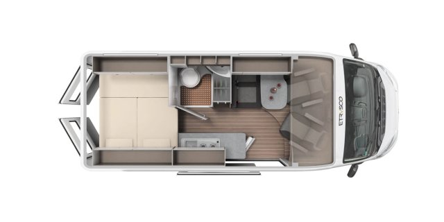 Etrusco Camper Van CV 600 DF LOCATION MC RENT - Photo 13