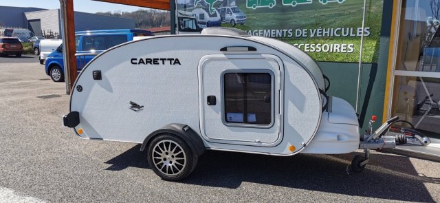 Caretta 1200 Mini-Caravane Blanche-2023----- DESTOCKAGE ----- Neuf