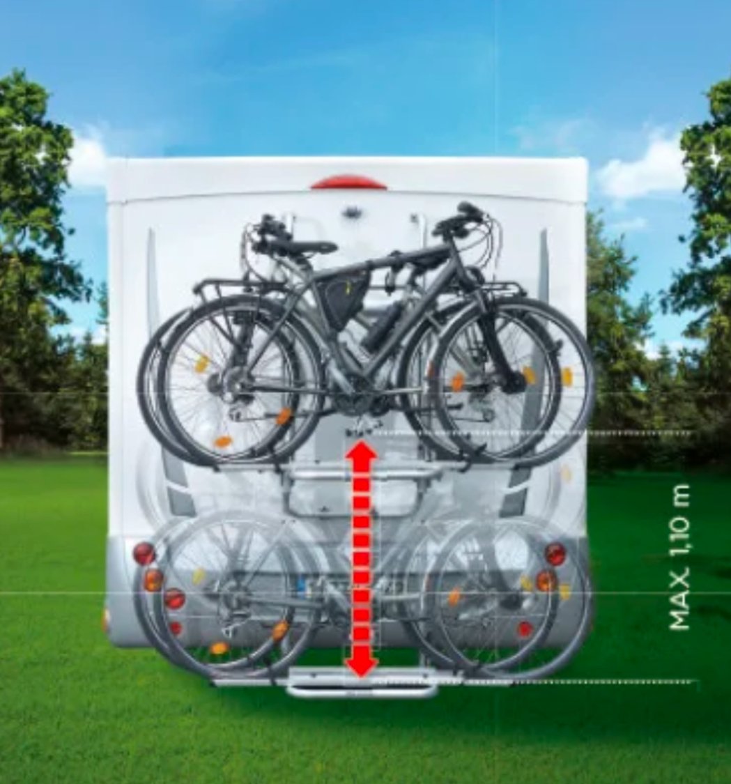 Porte vélo électrique standard 