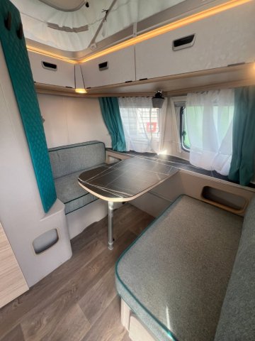 Eriba Touring 530 Harbour Blue Edition Toutes saisons chauffe eau - douche -/// - Photo 26
