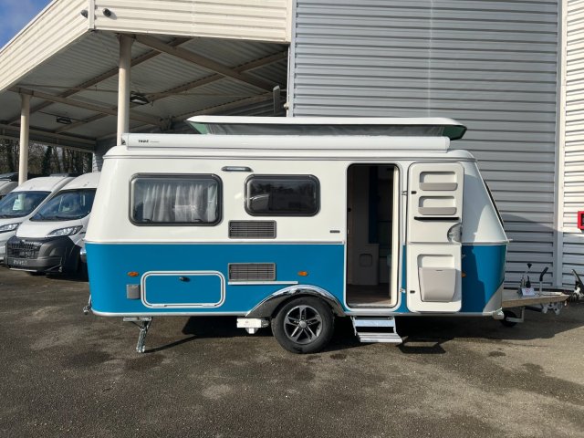 Eriba Touring 530 Harbour Blue Edition Toutes saisons chauffe eau - douche -/// - Photo 13
